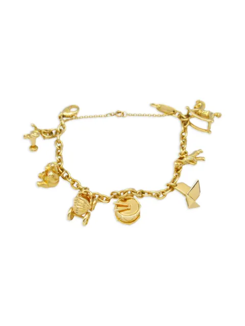 Cartier 2010s 18K yellow gold 7 motifs bracelet