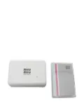 Miu Miu Pre-Owned 2020s logo portable cassette player - White