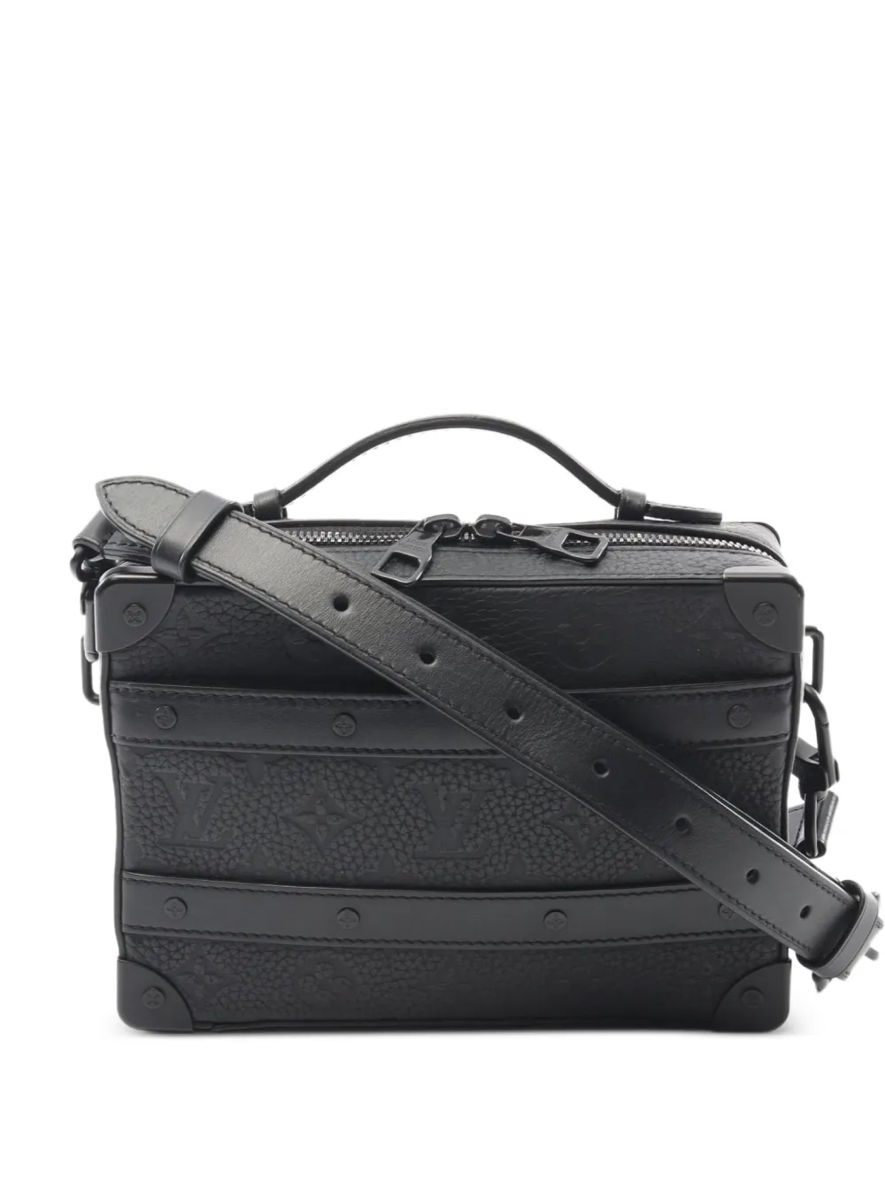 Louis Vuitton Pre-Owned 2021 Handle Trunk shoulder bag - ブラック Louis Vuitton Pre-Owned 2021 Handle Trunk shoulder bag - ブラック