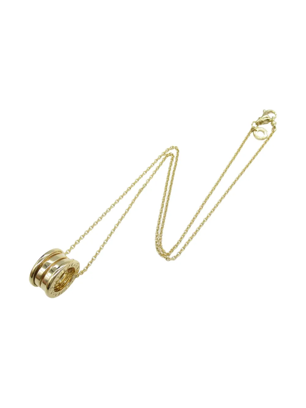 Bvlgari Pre-Owned 18K yellow gold B-zero1 necklace | Women | Image 2