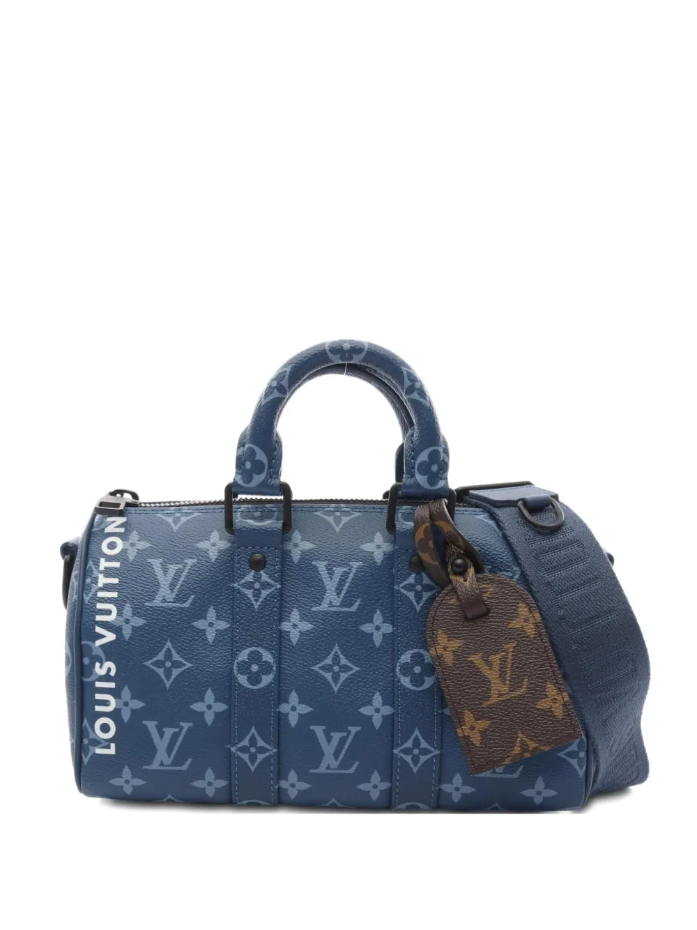 Louis Vuitton Pre-Owned 2021s Keepall Monogram 25 handbag - ブルー Louis Vuitton Pre-Owned 2021s Keepall Monogram 25 handbag - ブルー