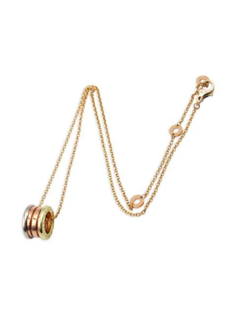 Bvlgari Pre-Owned collar B.zero1 Perfect Mistake en oro de 18kt con dije 2010
