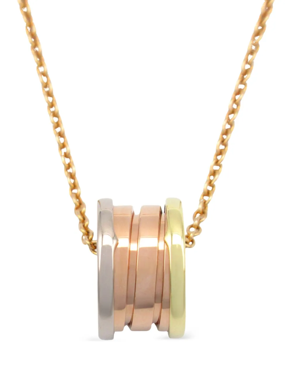 Bvlgari Pre-Owned 2010s 18K gold B-zero1 Perfect Mistake necklace | Women | Image 2