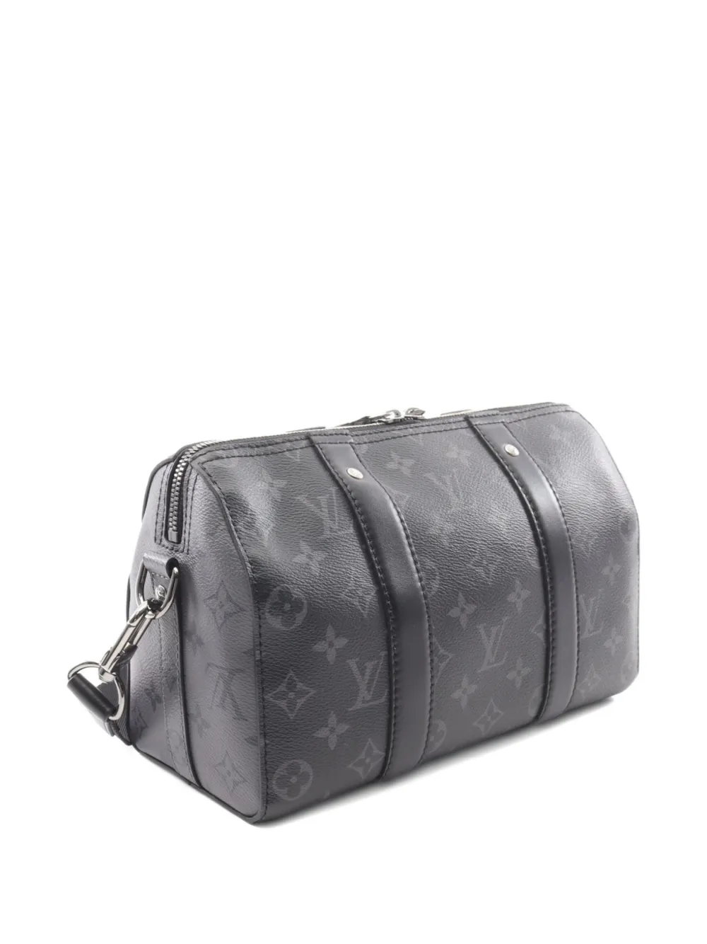 Louis Vuitton Pre-Owned 2021 City Keepall Monogram Eclipse reverse shoulder bag | Pre-Owned | Image 2