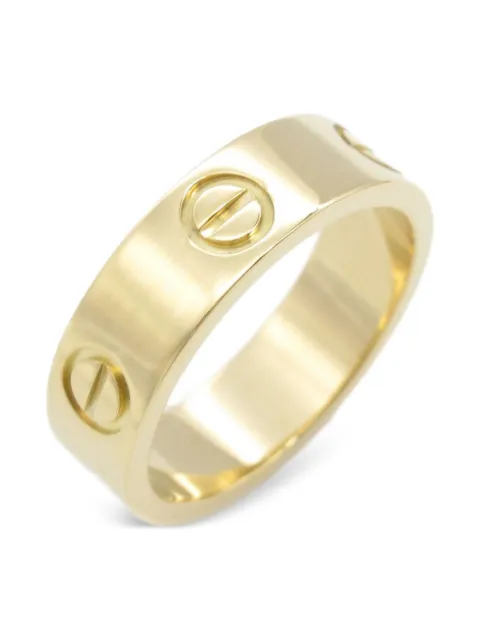 Cartier 2010s 18K yellow gold Love ring