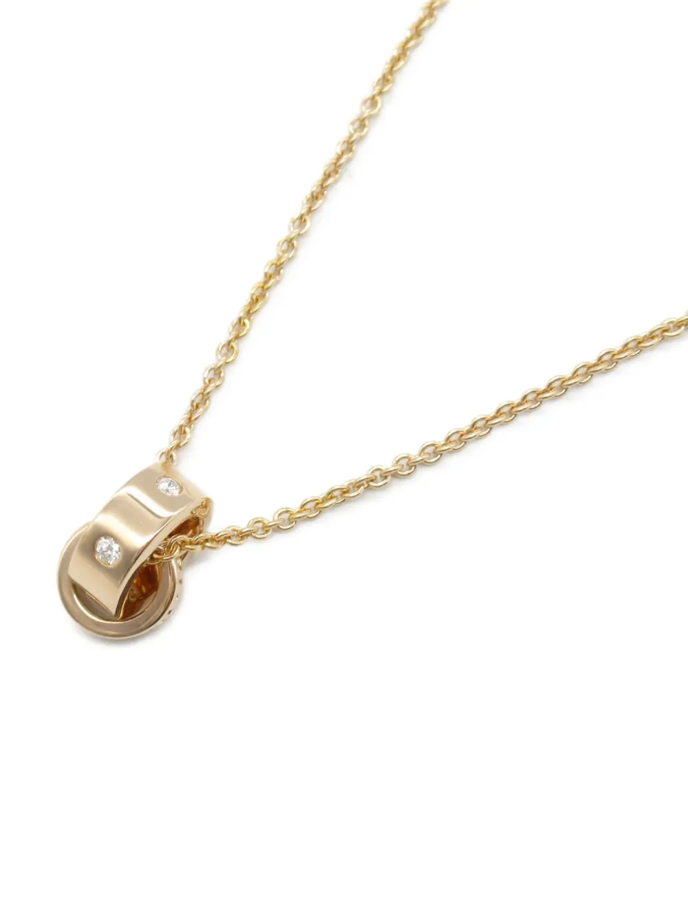 Bvlgari Pre-Owned 18K rose gold diamond necklace | Pre-Owned | Image 2
