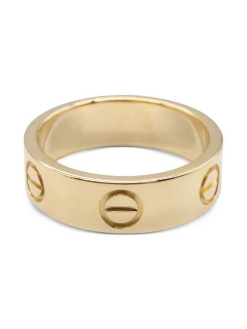 Cartier 2010s 18K yellow gold Love ring