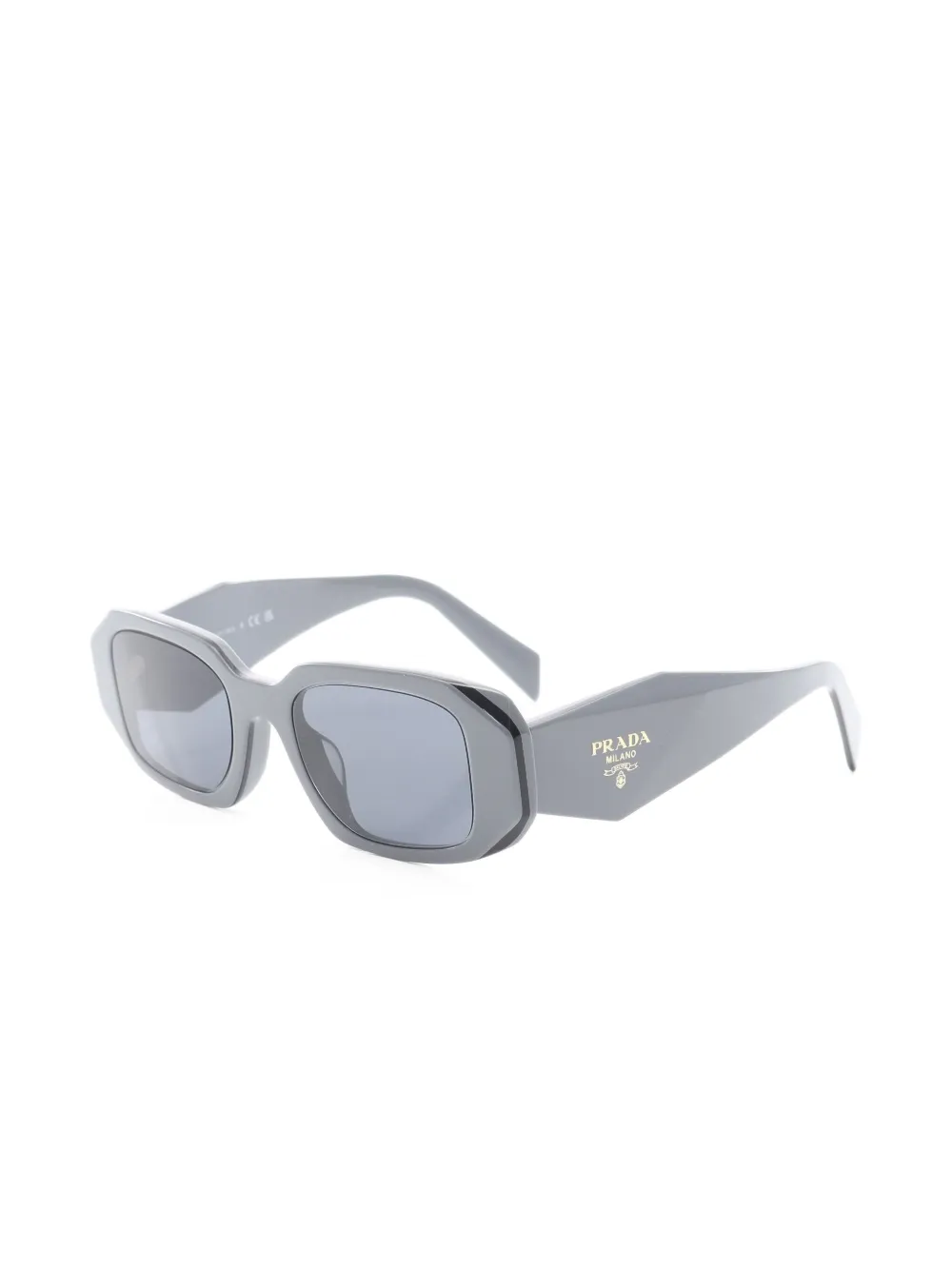 Prada Pre-Owned 2010s Symbole rectangle-frame sunglasses | Image 2