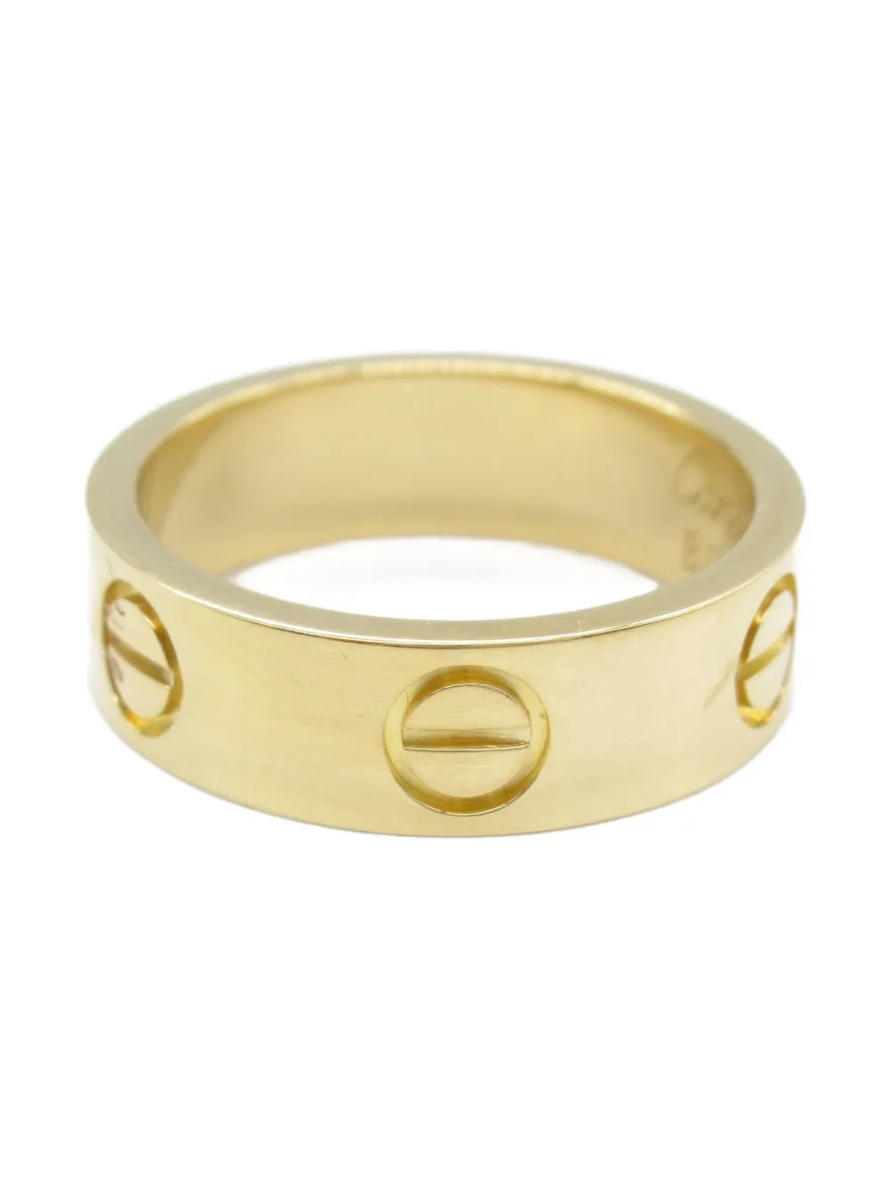 Cartier Love リング 18Kイエローゴールド - ゴールドトーン Cartier Love リング 18Kイエローゴールド - ゴールドトーン