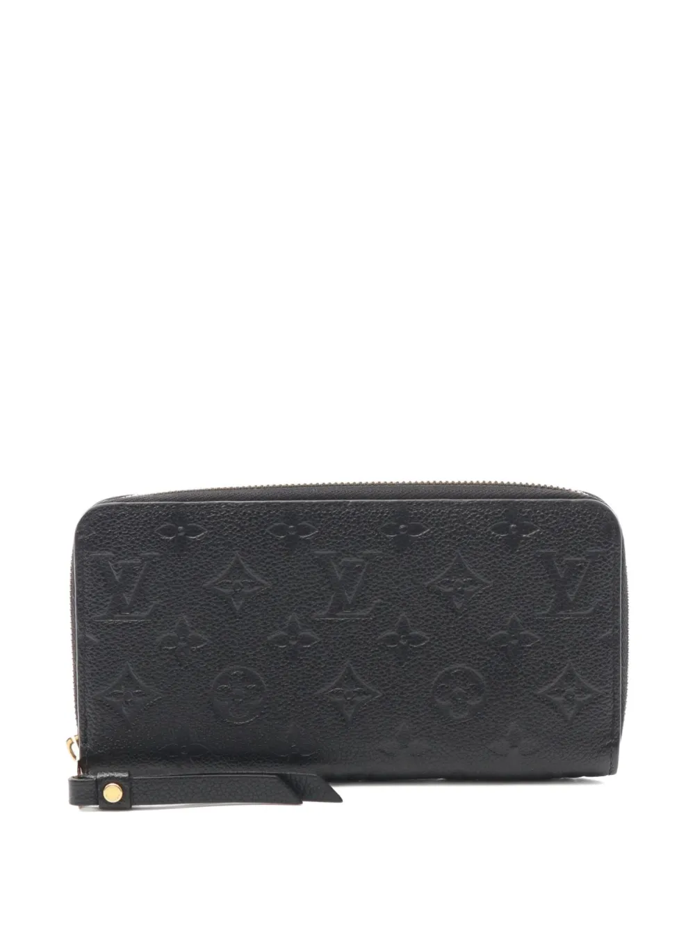Louis Vuitton Pre-Owned 2019 ジッピー モノグラム アンプラント財布 - ブラック Louis Vuitton Pre-Owned 2019 ジッピー モノグラム アンプラント財布 - ブラック