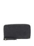 Louis Vuitton Pre-Owned 2019 Zppy monogram empreinte leather wallet - Black