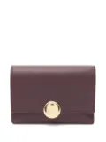 Loewe Pre-Owned 2020s small leather trifold wallet - Red