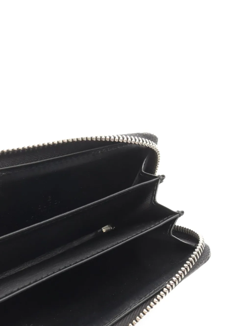 Pre-owned Gucci 2000s Gg Supreme Wallet In Neutral