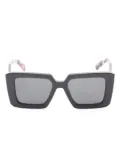 Prada Pre-Owned 2010s square-frame sunglasses - Black