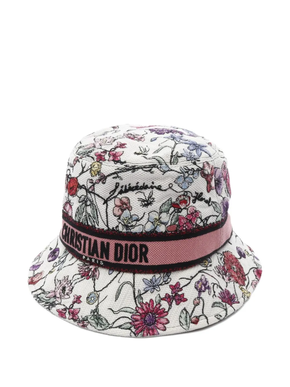 Christian Dior Pre-Owned 2000s D-Bobby floral-print bucket hat | Image 2