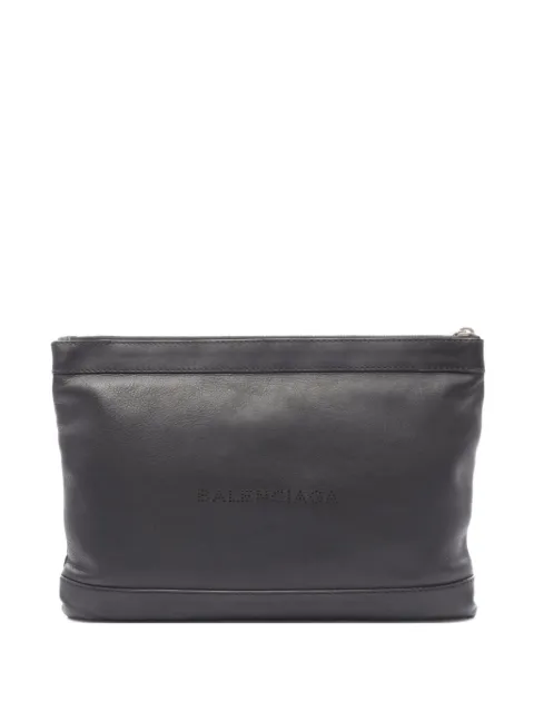 Balenciaga Pre-Owned 2000s leather clutch bag