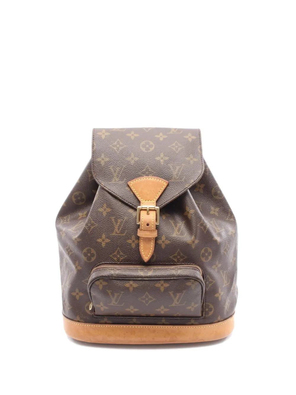 Louis Vuitton Pre-Owned 1997 モンスリ MM バックパック - ブラウン Louis Vuitton Pre-Owned 1997 モンスリ MM バックパック - ブラウン