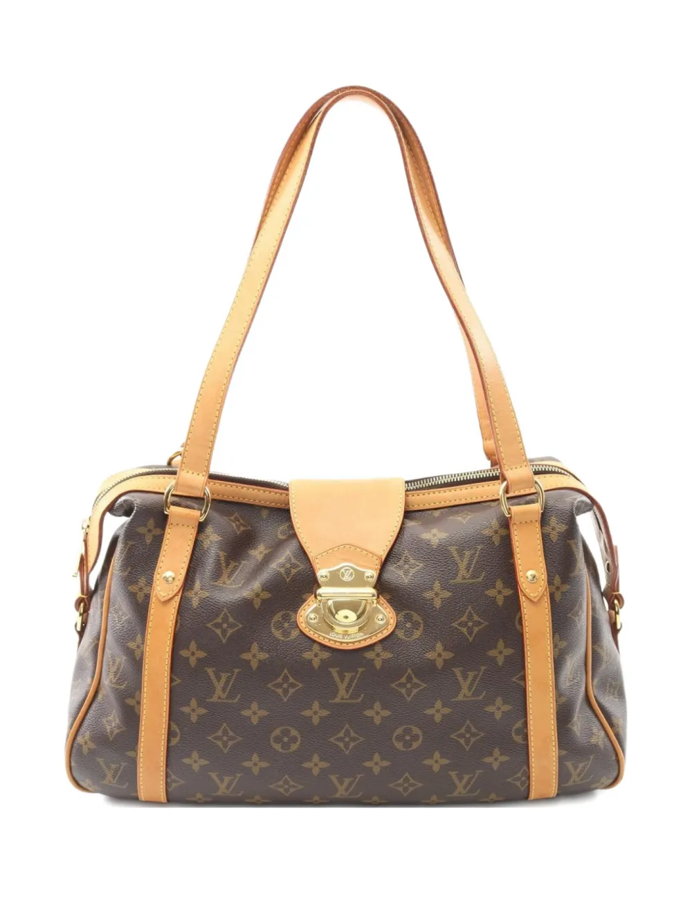 Louis Vuitton Pre-Owned 2011s ストレーザ PM ショルダーバッグ - ブラウン Louis Vuitton Pre-Owned 2011s ストレーザ PM ショルダーバッグ - ブラウン