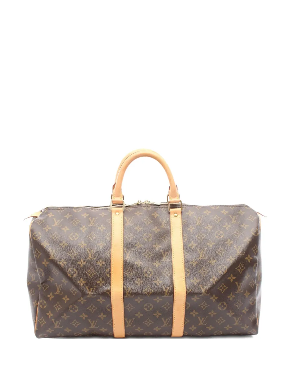 Louis Vuitton Pre-Owned 2003 キーポル 50 ボストンバッグ - ブラウン Louis Vuitton Pre-Owned 2003 キーポル 50 ボストンバッグ - ブラウン