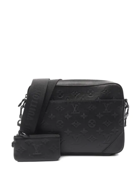 Louis Vuitton Pre-Owned شنطة ماسنجر 'ديو' جلد 2021