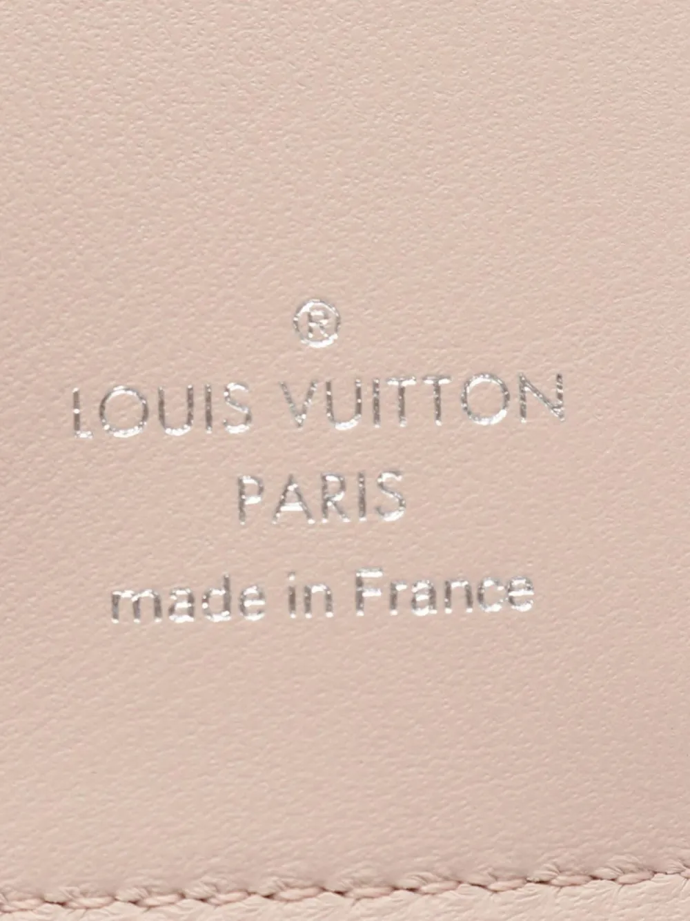 Pre-owned Louis Vuitton 2010s Portefeuil Iris Xs Tri-fold Wallet In Pink