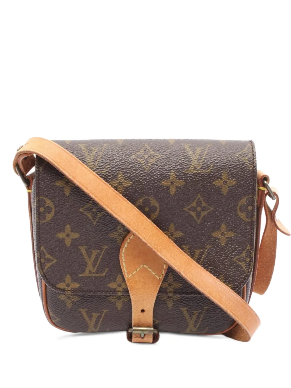 Louis Vuitton Pre-Owned 2000s カルトシエ PM ショルダーバッグ - ブラウン Louis Vuitton Pre-Owned 2000s カルトシエ PM ショルダーバッグ - ブラウン