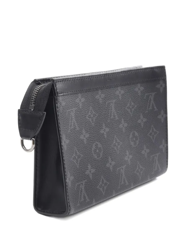 Louis Vuitton Pre-Owned 2010s Gaston Wearable Clutch Bag | Black