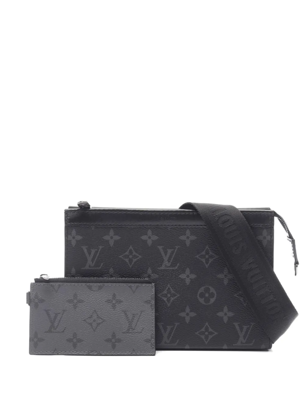 Louis Vuitton Pre-Owned 2010s Gaston Wearable clutch bag | Black | Image 1