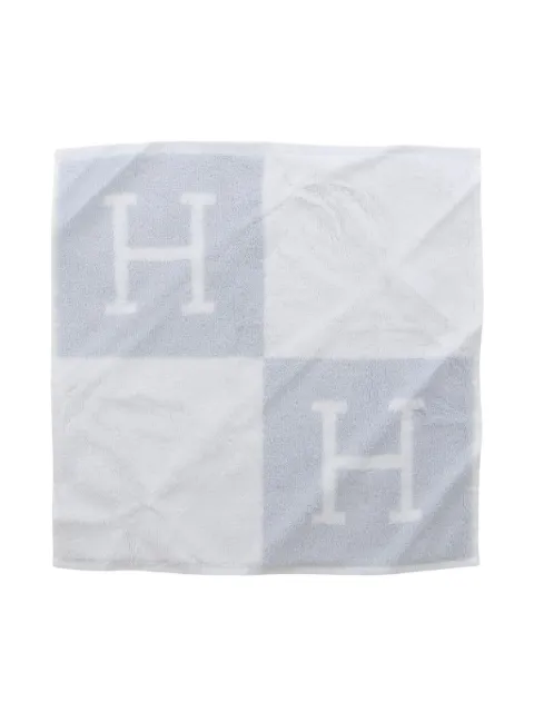 Hermès Pre-Owned serviette à motif H (33 cm x 33 cm) (années 2020)