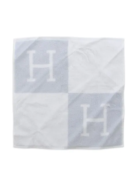 Hermès Pre-Owned 2020s H-motif towel (33cm x 33cm)
