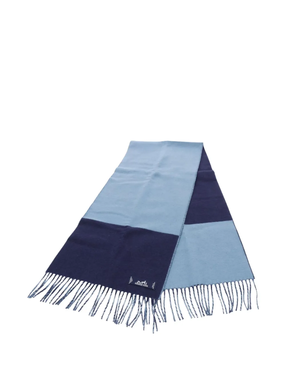 Hermès Pre-Owned 2020s Kazak scarf | Blue | Image 1