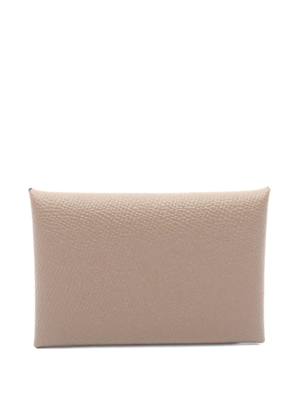 Hermès Pre-Owned 2023 Calvi leather coin purse | Neutrals | Image 1