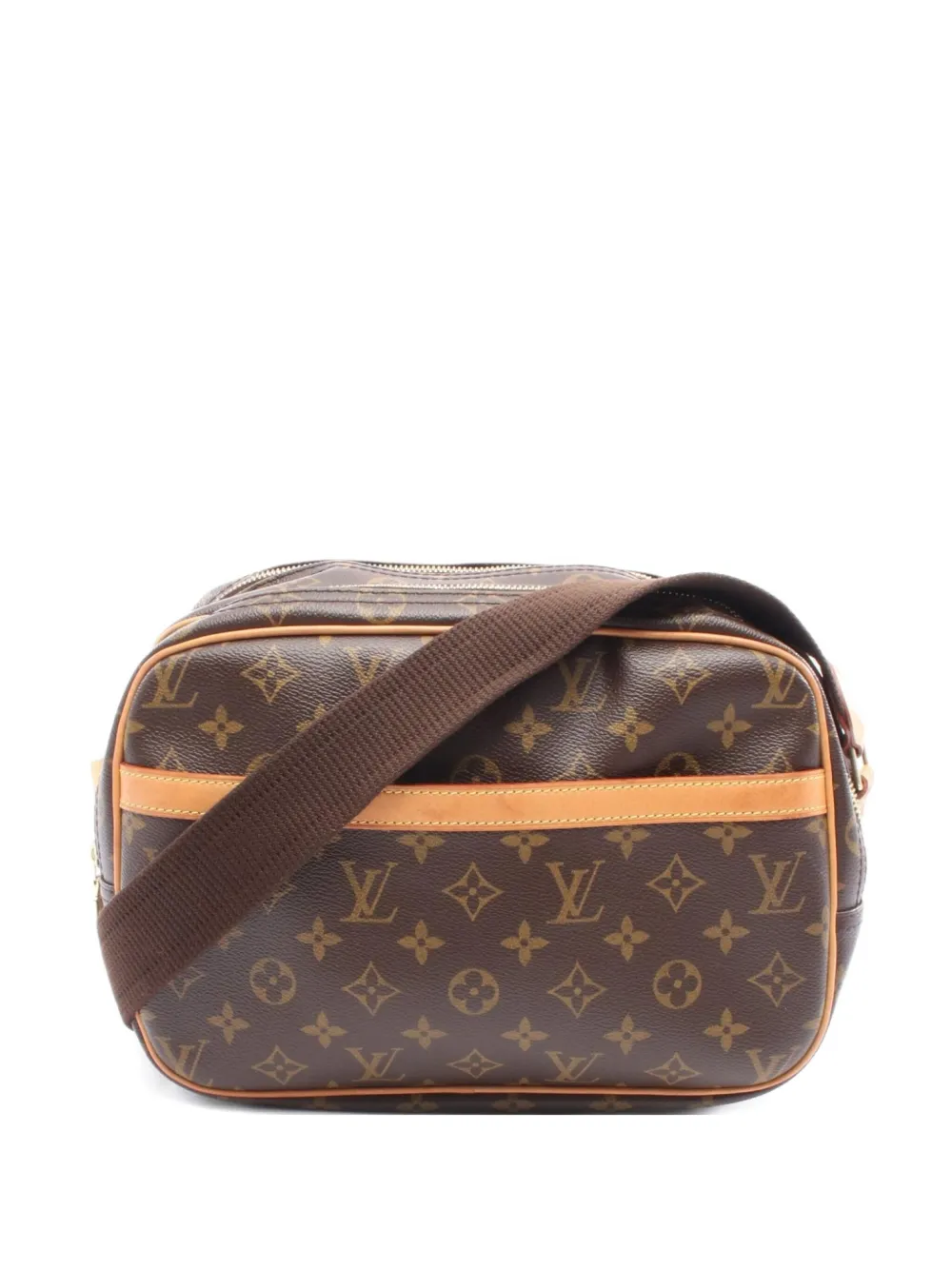 Louis Vuitton Pre-Owned 2004 Reporter PM leather shoulder bag - Marrone