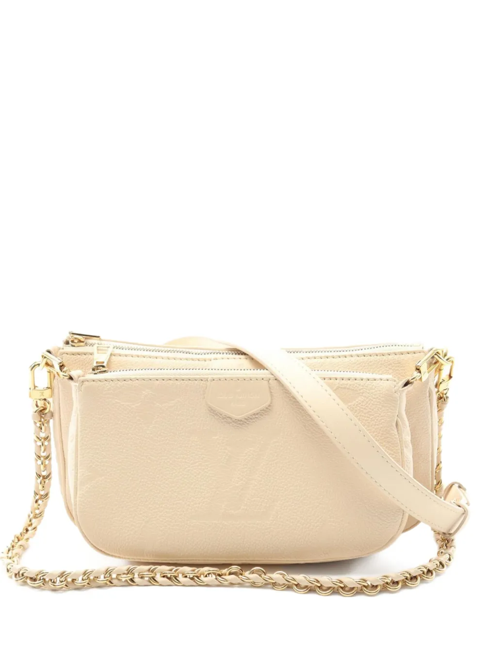 Louis Vuitton Pre-Owned 2021 ミュルティ ポシェット ショルダーバッグ - ニュートラル Louis Vuitton Pre-Owned 2021 ミュルティ ポシェット ショルダーバッグ - ニュートラル
