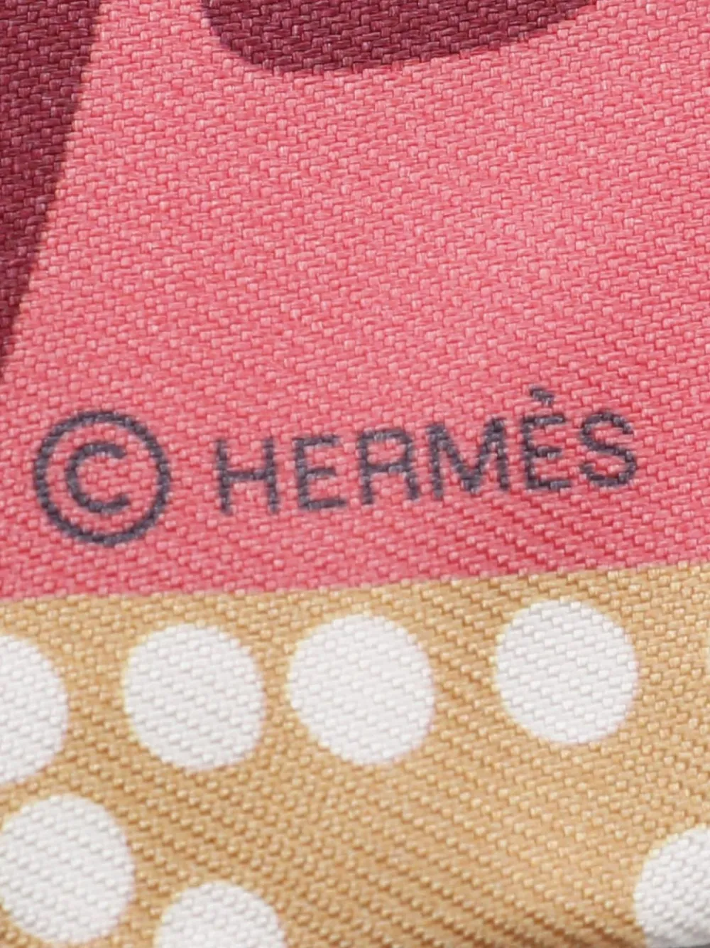 Hermès Pre-Owned 2010s Fantaisie d'Etriers silk scarf | Image 2