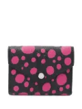 Louis Vuitton Pre-Owned 2021's x Yayoi Kusama Victorine leather wallet - Black