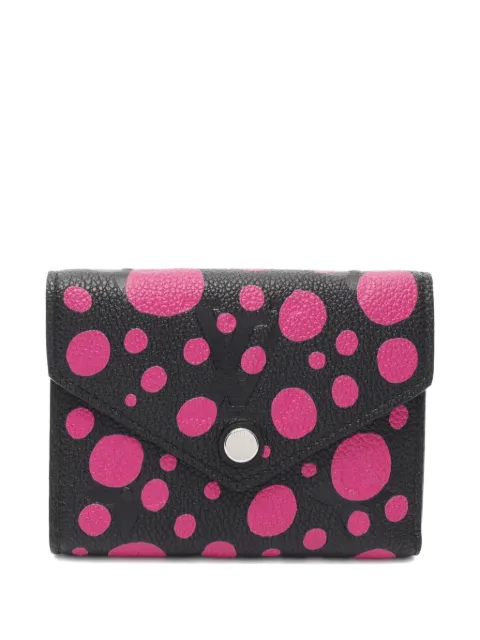Louis Vuitton Pre-Owned 2021's x Yayoi Kusama Victorine leather wallet