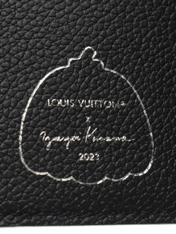 Louis Vuitton Pre-Owned x 草間彌生 2021 ヴィクトリーヌ レザー財布