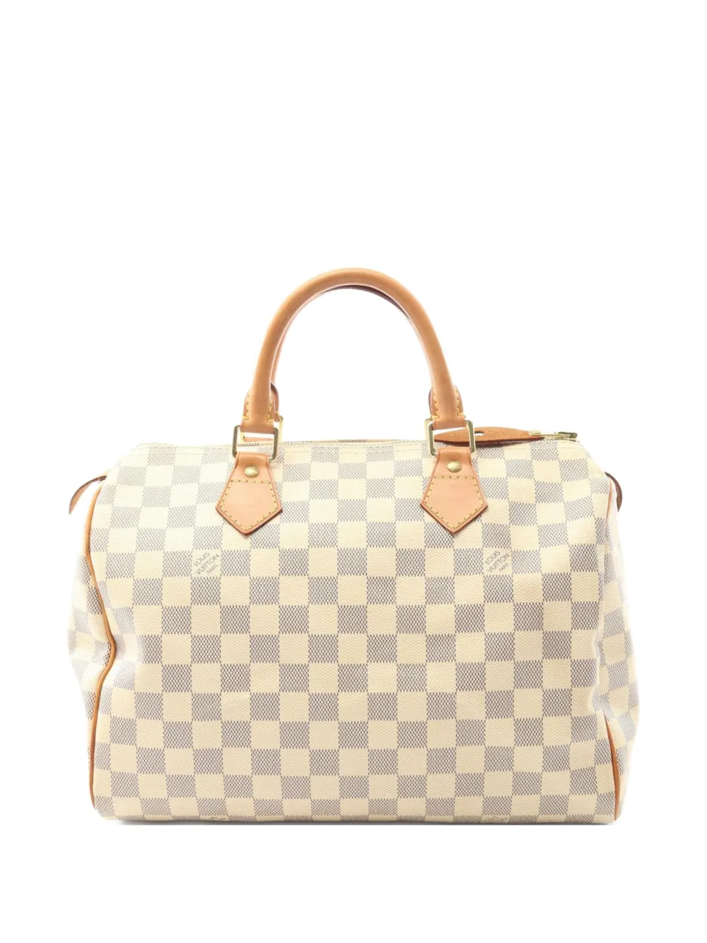 Louis Vuitton Pre-Owned 2013 スピーディ 30 ハンドバッグ - ホワイト Louis Vuitton Pre-Owned 2013 スピーディ 30 ハンドバッグ - ホワイト