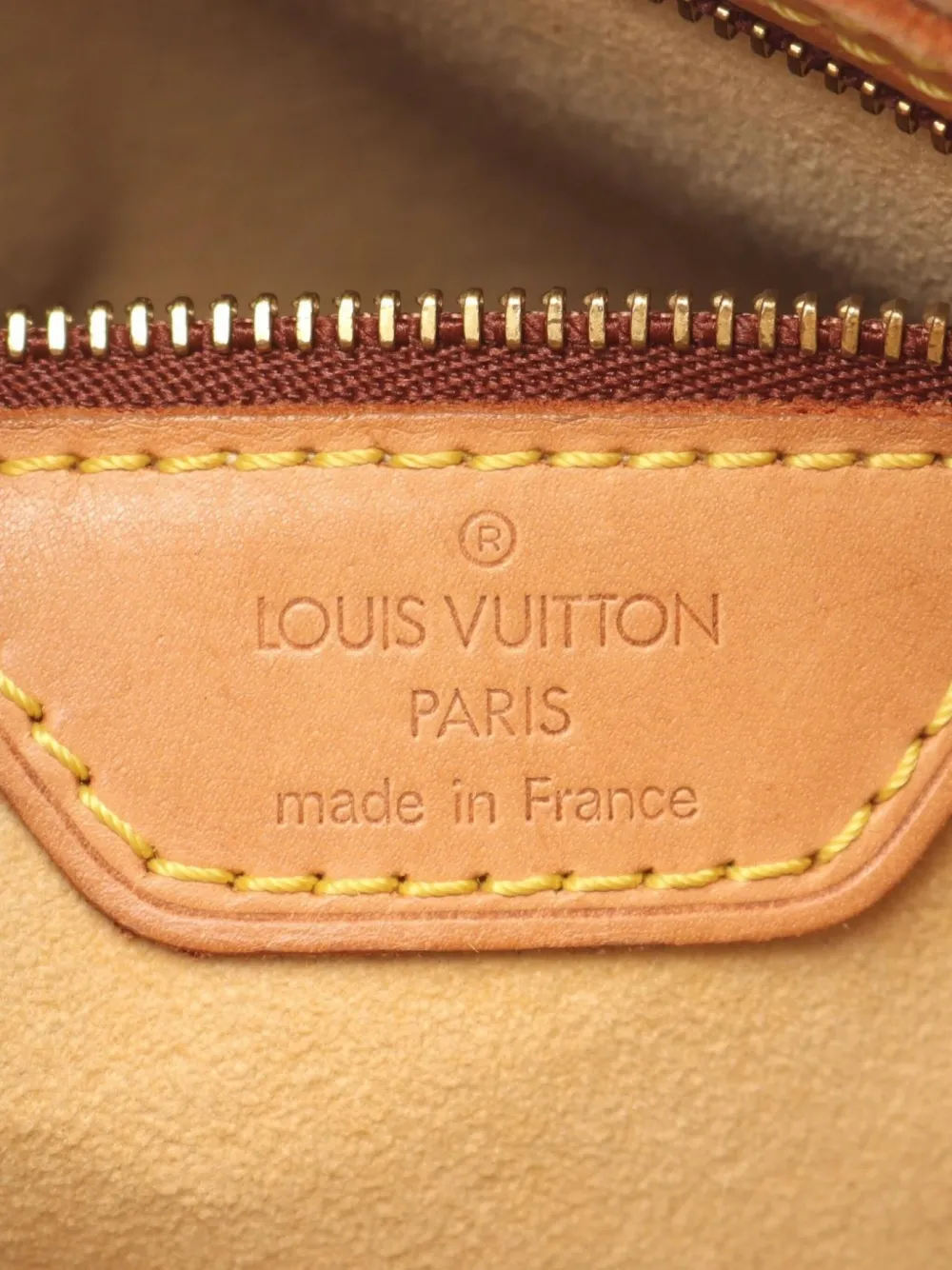 Pre-owned Louis Vuitton 1999 Looping Gm Shoulder Bag In Brown