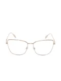 Burberry Pre-Owned 2010 geometric-frame glasses - Pink
