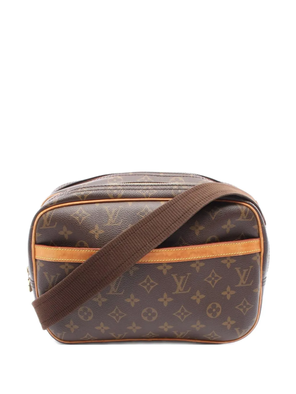 Louis Vuitton Pre-Owned 2005 リポーター PM ショルダーバッグ - ブラウン Louis Vuitton Pre-Owned 2005 リポーター PM ショルダーバッグ - ブラウン