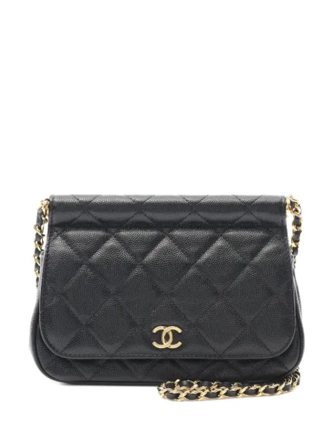 CHANEL Pre-Owned 2021 matelassé crossbody bag