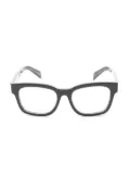 Prada Pre-Owned 2010s rectangle-frame glasses - Black