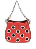 Prada Pre-Owned 2000 eyelet-embellished shoulder bag - Red