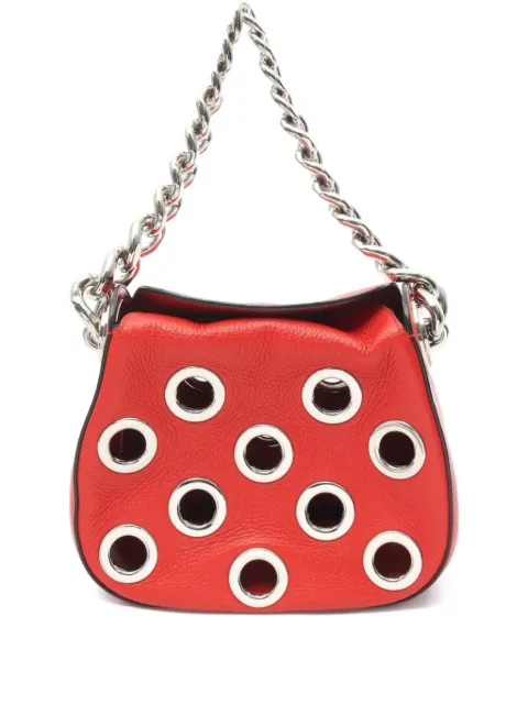 Prada Pre-Owned bolsa de hombro con detalles de ojales 2000