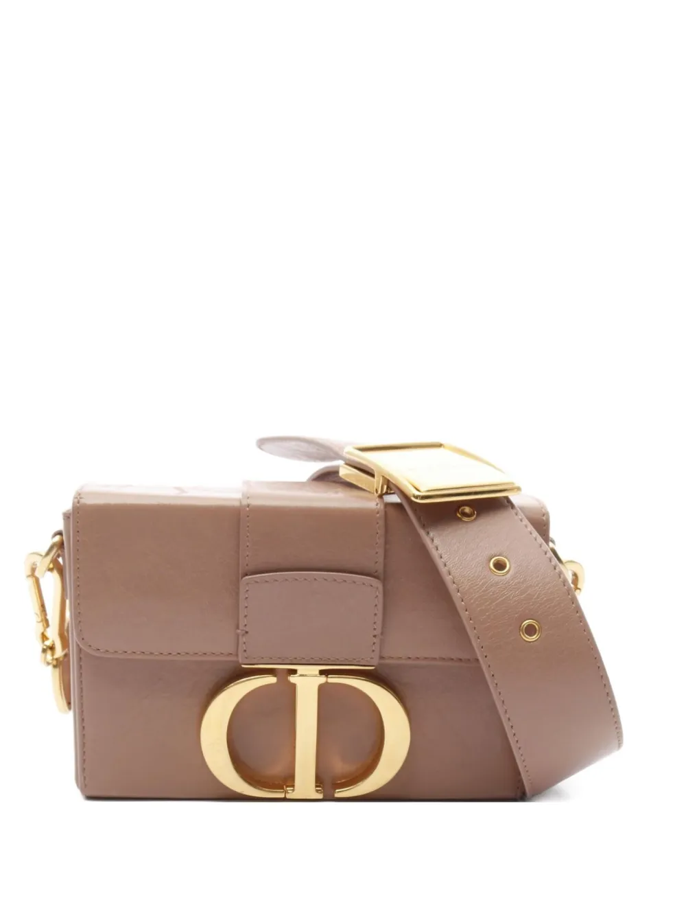 Christian Dior Pre-Owned 2000s Montaigne Box shoulder bag - ピンク Christian Dior Pre-Owned 2000s Montaigne Box shoulder bag - ピンク