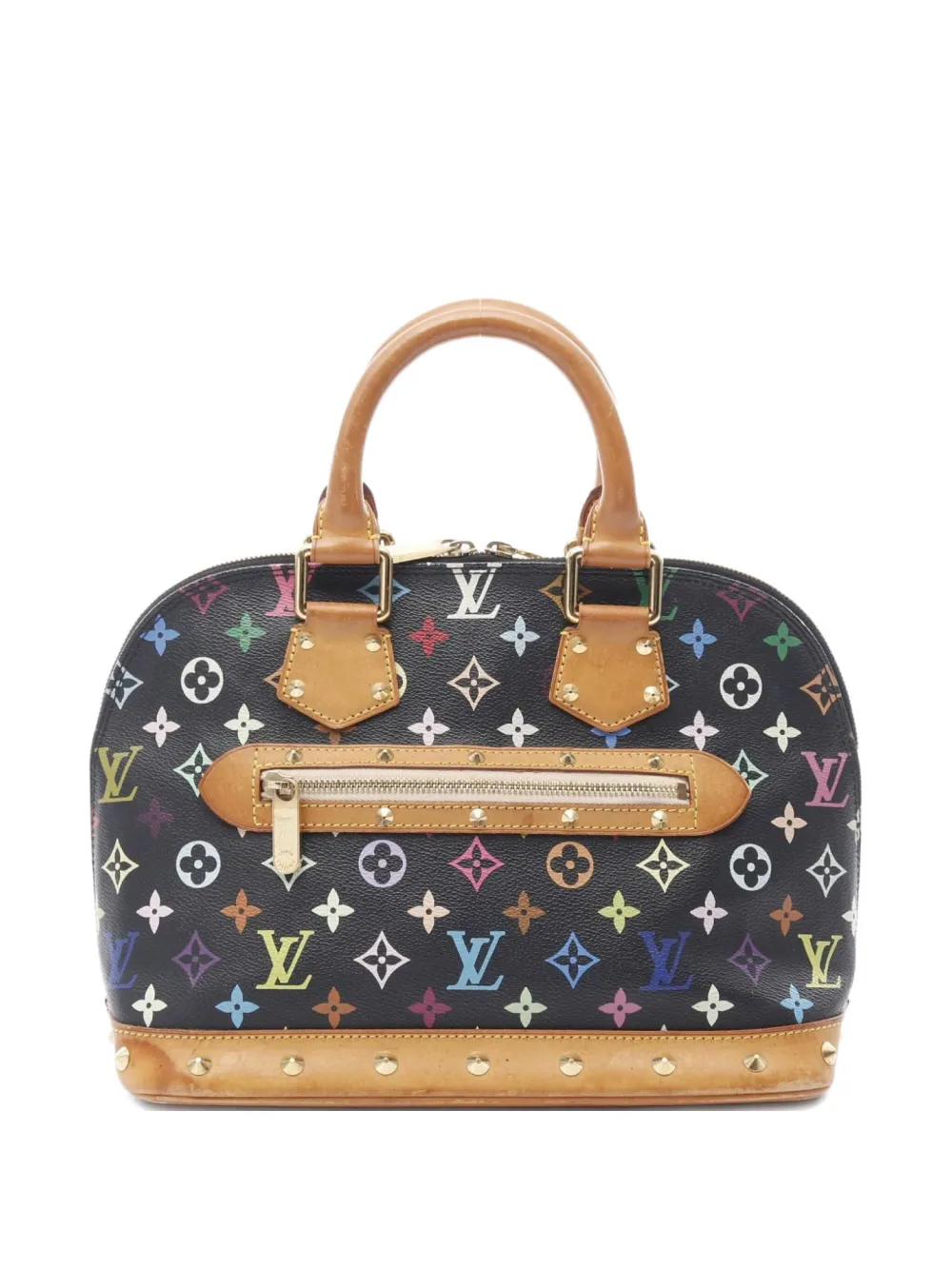 Pre-owned Louis Vuitton X Takashi Murakami 2004 Alma Gm Tote Bag