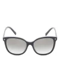 Prada Pre-Owned 2010 rectangle-frame sunglasses - Black
