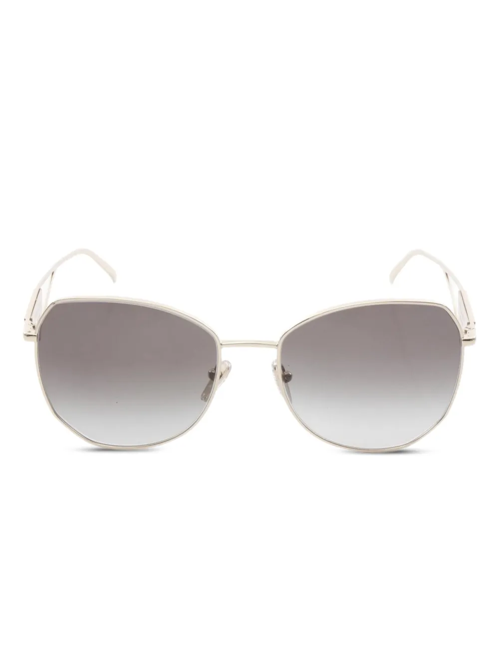 Prada Pre-Owned 2010s geometric-frame sunglasses | Black | Image 1